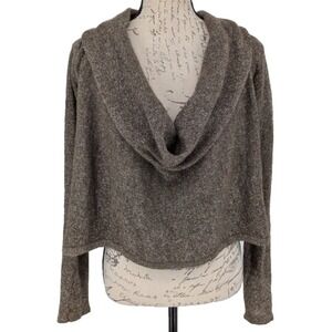 EXPRESS Sweater MEDIUM Acrylic Wool Alpaca Poly Mohair Metallic Excellent